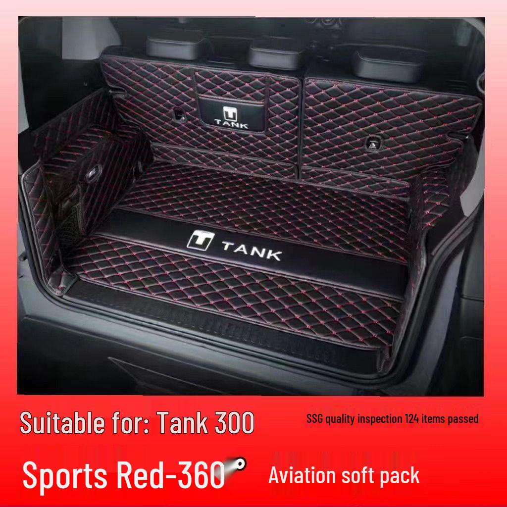 Tank 300 Full Coverage Trunk Mat: Custom Mat for Great Wall Wey Model.