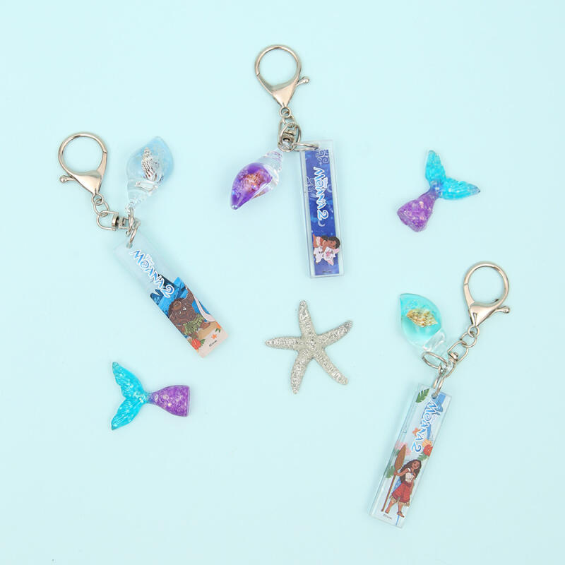 Moana 2 Acrylic Keychains (6 types)