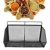 Hanging Kitchen Basket Adhesive Non Drill Wall Mounted Small Wire Storage Food Pantry Bevel 2 Grid