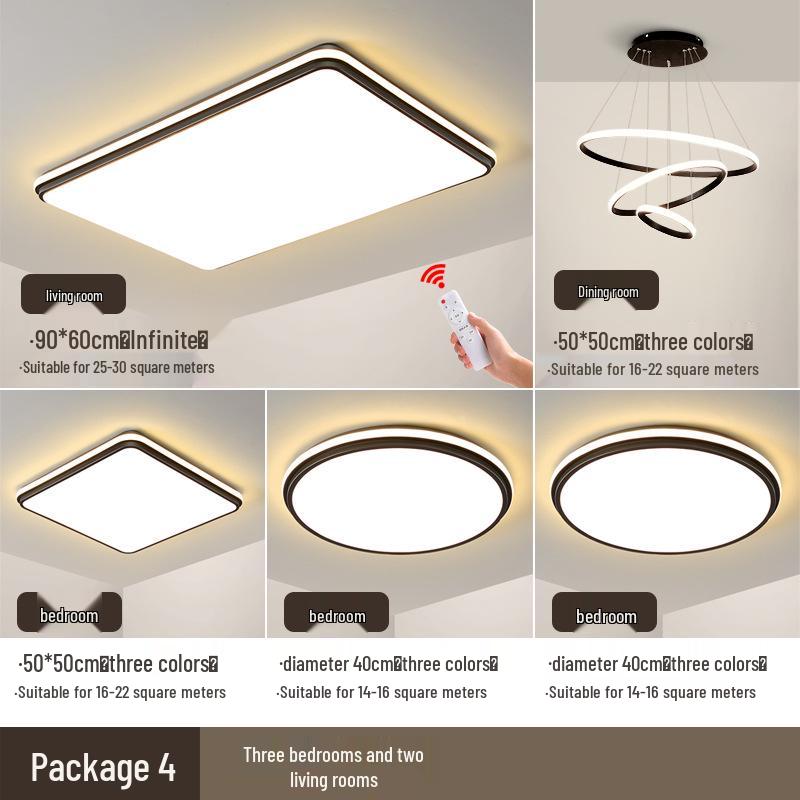 2025 Modern Round Ceiling Light: Super Bright Master Bedroom Fixture