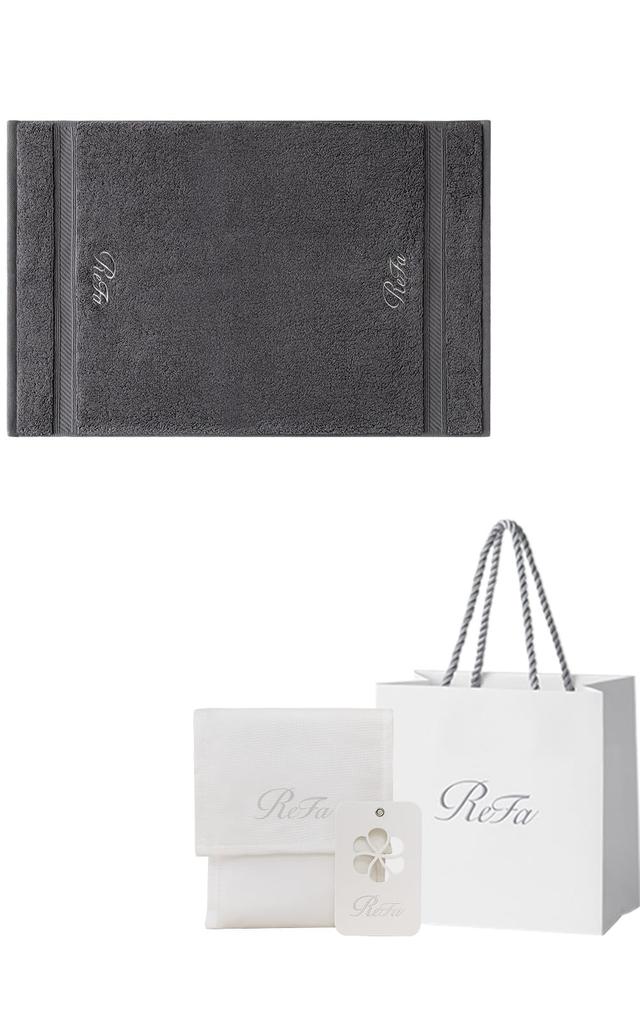 ReFa Bath Mat with Compartment - Quick Drying Bathroom Mat, Japan