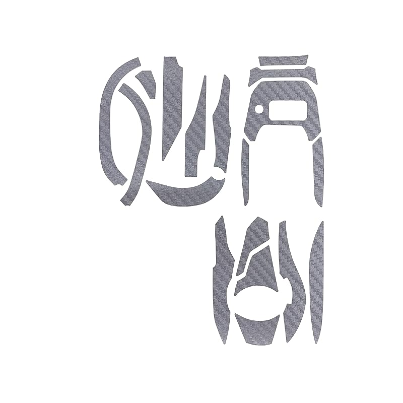 

CUSTOM SEAT.JP armor YOROI 18 Engetsu Premium custom decals Scratch prevention scratch protection bait reel custom (Silver (for left-hand drive))