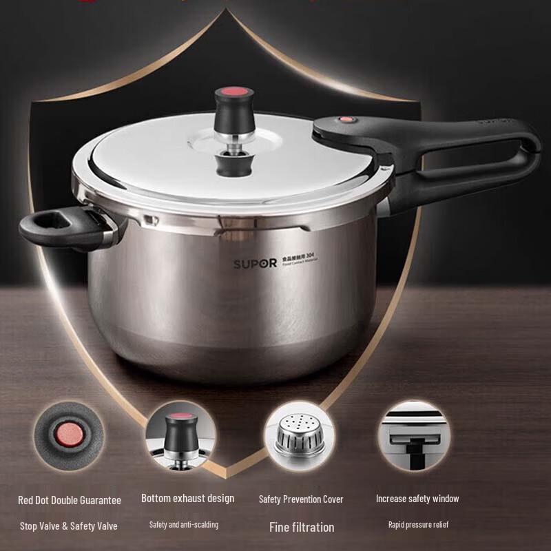 

Supor Stainless Steel Pressure Cooker