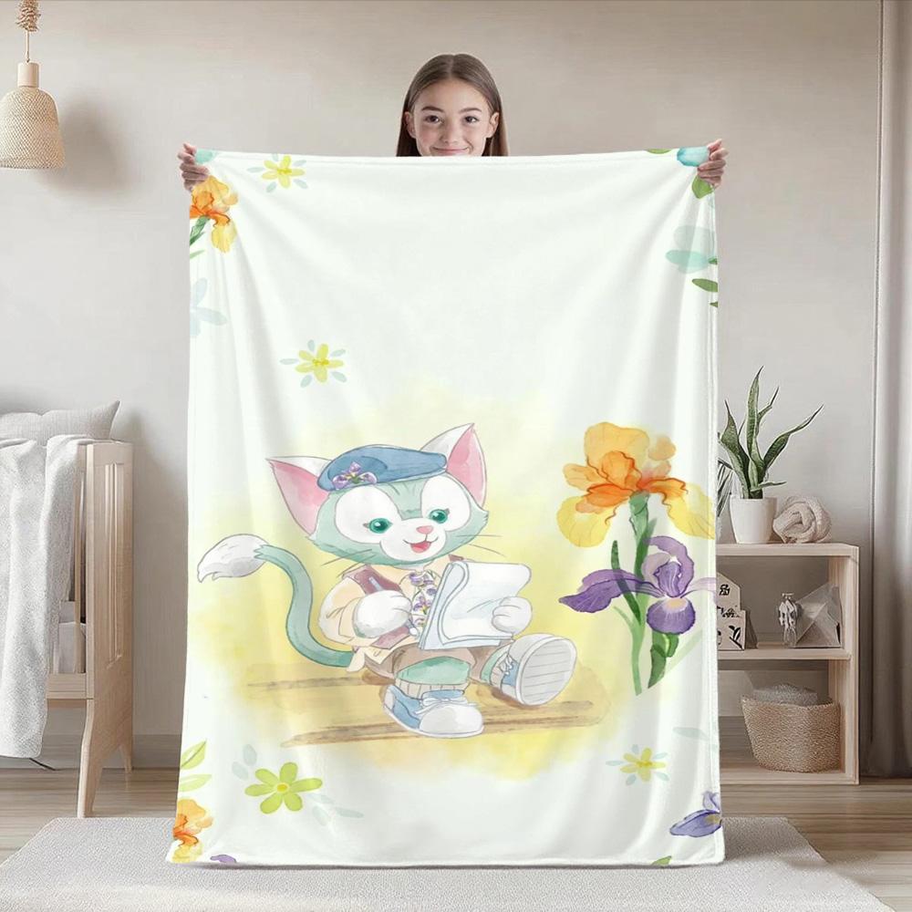 

Home and Decoration Cute Fashion Throw Blankets for Beds/sofa G-Gelatoni cat Blanket for Camping/Traveling Blanket Best Gifts 75cmx90cm