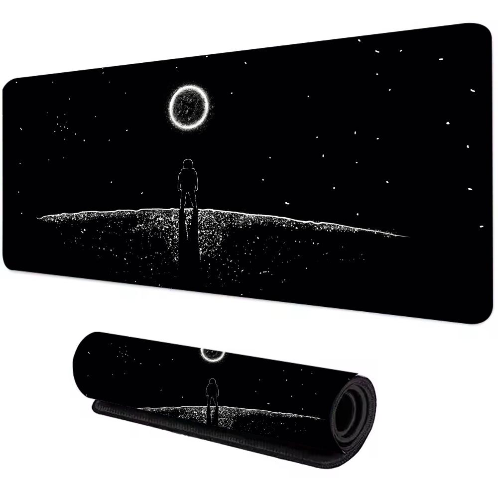 Space astronauts Mouse Pad Large Computer Office Game Table Mats XXL Rubber Anti-slip Gaming Keyboard Mousepads Long Desk Pads