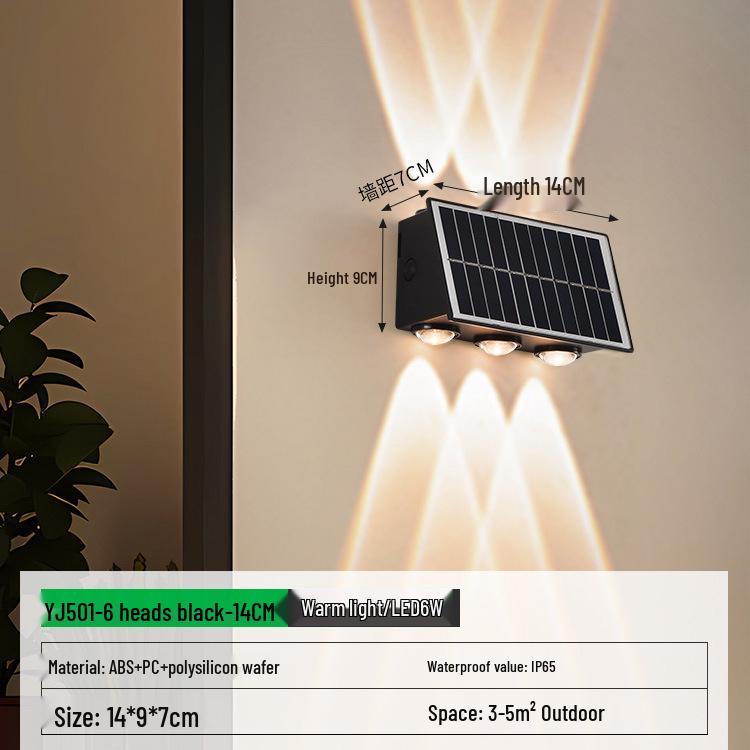 LED Waterproof Outdoor Wall Lamp for Balcony, Villa, Courtyard, and Bedroom - Modern Chinese Style