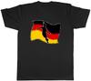 German Flag Womens Football Mens Unisex TShirt Tee