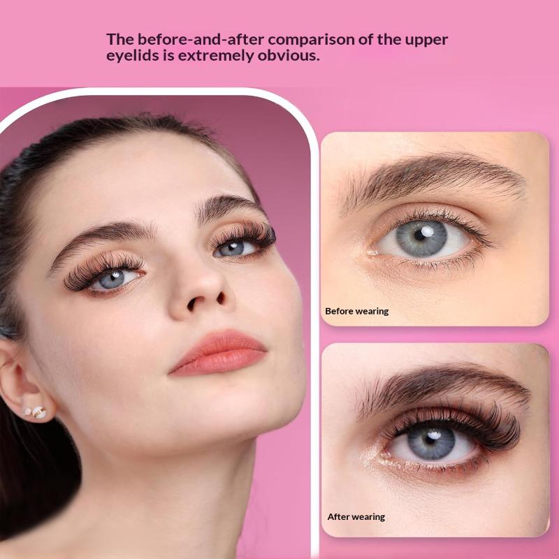 Natural Lash Clusters Kit Fluffy Individual Lashes C Curl Cluster Eyelash Extensions Diy Fluffy Dense Lash Extension Kit