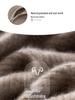 2025 Autumn Winter Women's Retro Cashmere Knit Cardigan - Long Sleeve, Loose Fit, Zipper, Versatile Outerwear.