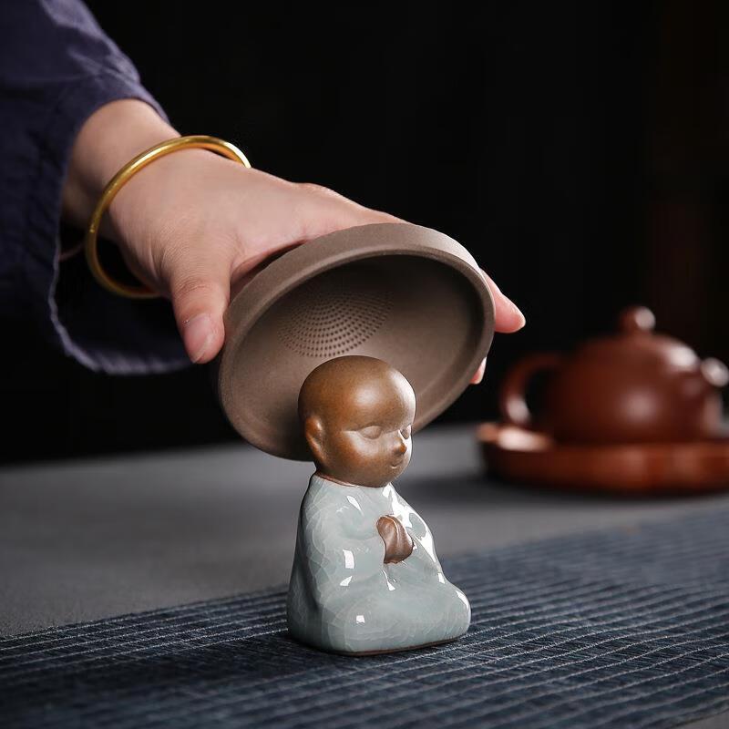 Shangqi Little Monk Ceramic Tea Strainer
