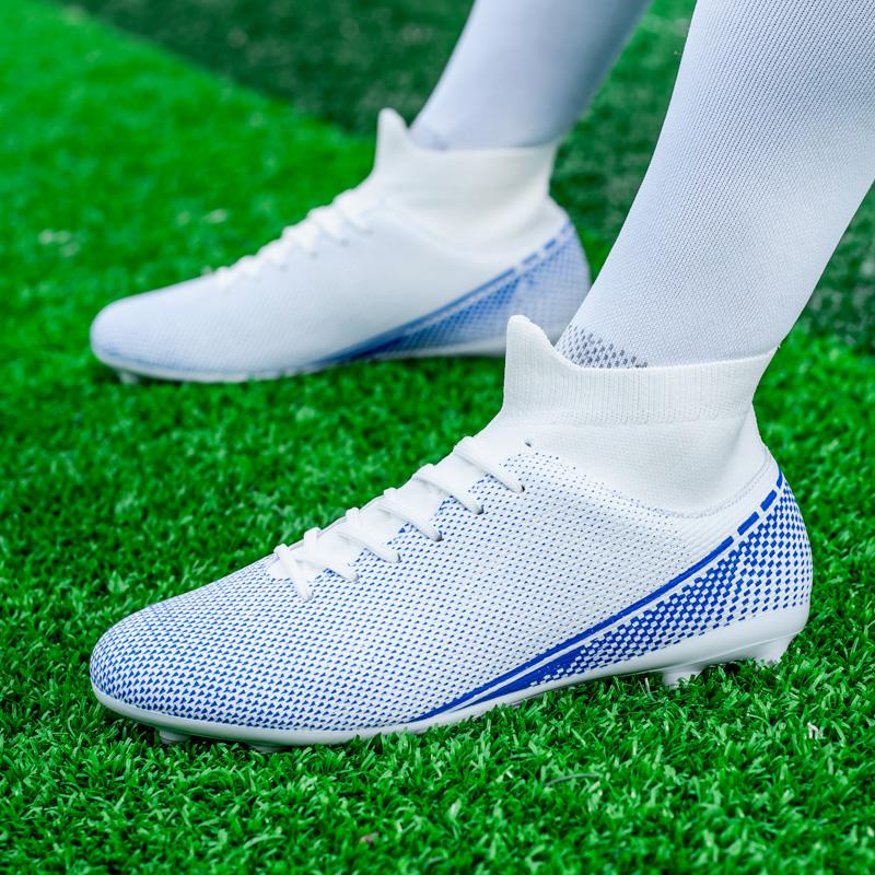 Football Shoes 33-45 Men's/women's Football Boots Socks Professional Training Football Boots Young Children Nail Football Shoes