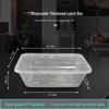 Disposable Rectangular Food Container