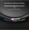 Car Carbon Fiber Suede Steering Wheel Cover For BMW M Power X3 X4 X5 X7 E36 E39 E46 E60 E65 E90 F10 F15 F20 F25 F30 G20 G30 G05