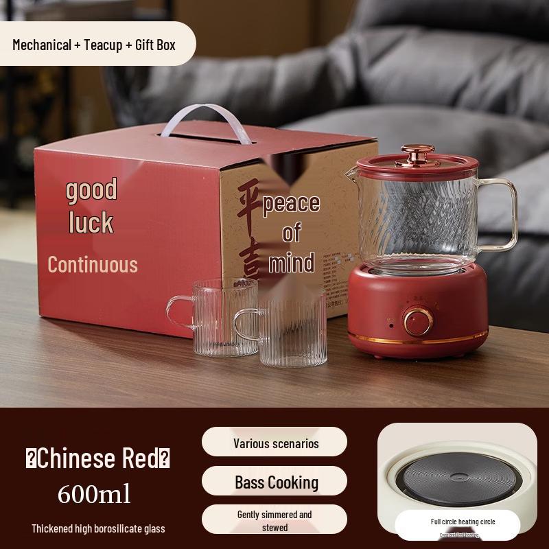 ZISIZ Automatic Insulated Health Kettle with Tea Infuser