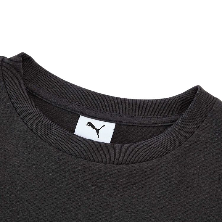 New PUMA COLLECTIVE T Shirt Women's Grass Gray 631716-92