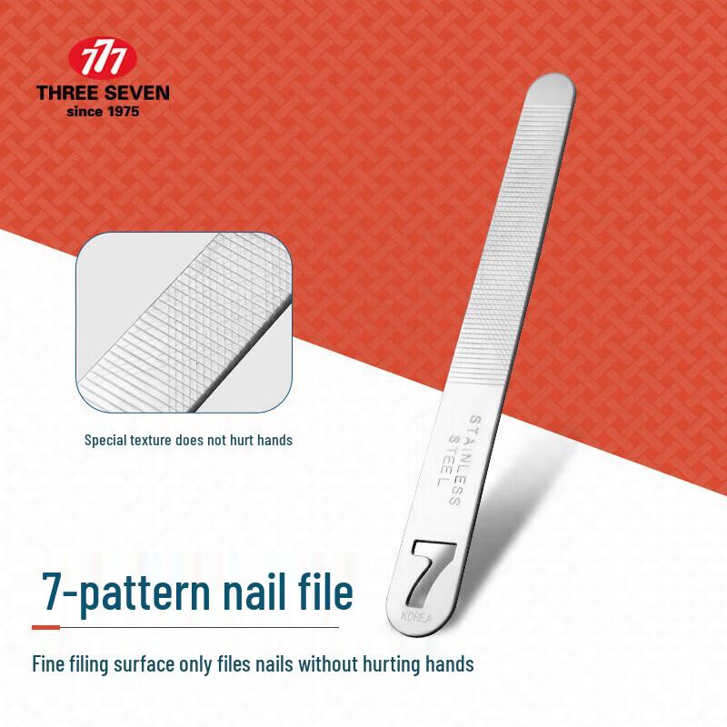 THREE SEVEN (777) NTS-8002 4-Piece Nail Clipper Set