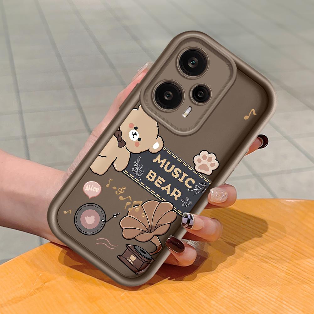 Coque de téléphone en Silicone souple, motif d'impression d'échelle carrée, couverture complète d'appareil photo, Protection antichoc, étui en caoutchouc pour Xiaomi Redmi