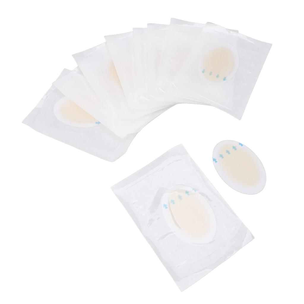 20pcs 37x55mm Gel Blister Patch Adhesive Blister Prevention Recovery Bandage Blister Pads for Feet