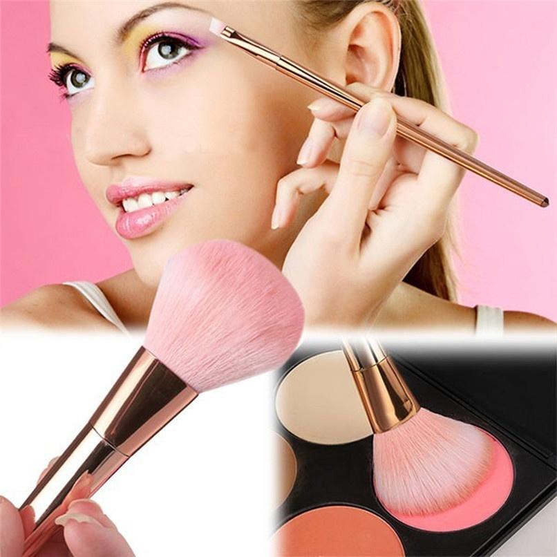 7Pcs Professional Real Brush High Technique Pincel Brushes Makeup Brush Set of Brushes for Make-up Hgmz39d