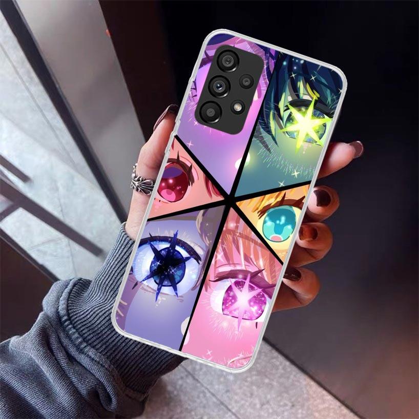Oshi No Ko Phone Case For Samsung Galaxy A12 A52S A42 A32 A22 A51 A50 Note 20 Ultra 10 S10 Plus A71 A70 A31 A30 A10S Galaxy A12