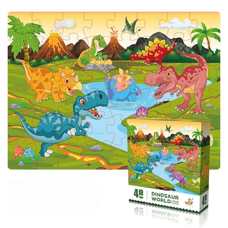 

Игрушки-пазлы 48 штук Игрушки для раннего развития детей Сувениры для детского сада Подарки Развитие мышления и практических способностей