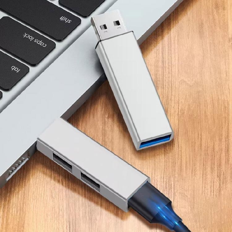 Efficiency USB C Hub 3Ports USB3.0 Hub for 5Gbps Data Transfer USB2.0 480Mbps