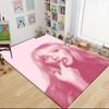 Pink Fashion Model Carpet Rug Soft Washable Antislip Home Living Room Sofa Mats Personalized Christmas Rug