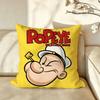 Cartoon PPopeye Cushion Cover Pillow Case Antidustmite Pillowcase Silky Short Plush Sofa Cushion Cover hot