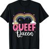 T Shirt Queef Queen Lustig Witz Humor Unhflich Geschenk Vintage Washed Stylish Homme Casual Soft Comfortable Fashion Versatile