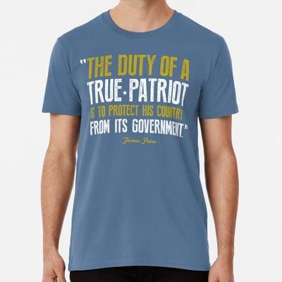 Thomas Paine Zitat Größe S bis 5XL Hergestellt in den USA T-Shirt
