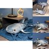 Realistic Plush Whale Shark Stuffed Toy For Kids Soft Ocean Animal Gift 60cm
