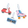 Diamond Painting Keychain Kit Teens 7.7 To 8 Cm 3 Pieces