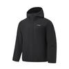 Li Ning Fitness Series Casual Fashion Hooded Simple Short Versatile Cotton Jacket Men Jacket AJMV227-3
