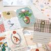64 Sheets Antique Scrapbooking Background Paper Oil Painting Themed Craft Paper for Journal Embellishment Gift Packaging