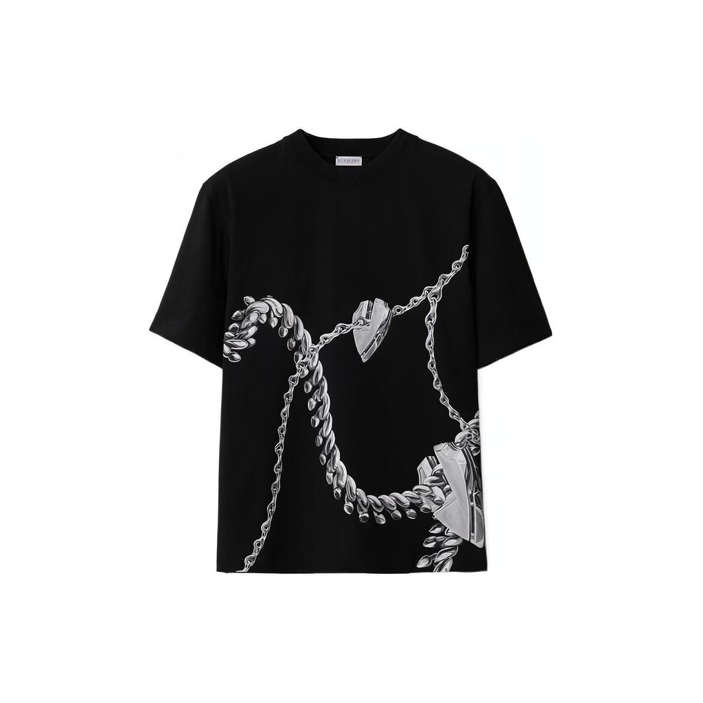 Burberry Shield Hardware Cotton T-shirt Women's 80881961