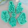Cake Mould Silicone Material Fondant Molds Chocolate Moulds Baking Accessories 24 Styles Choose for Kitchen Baking Candy