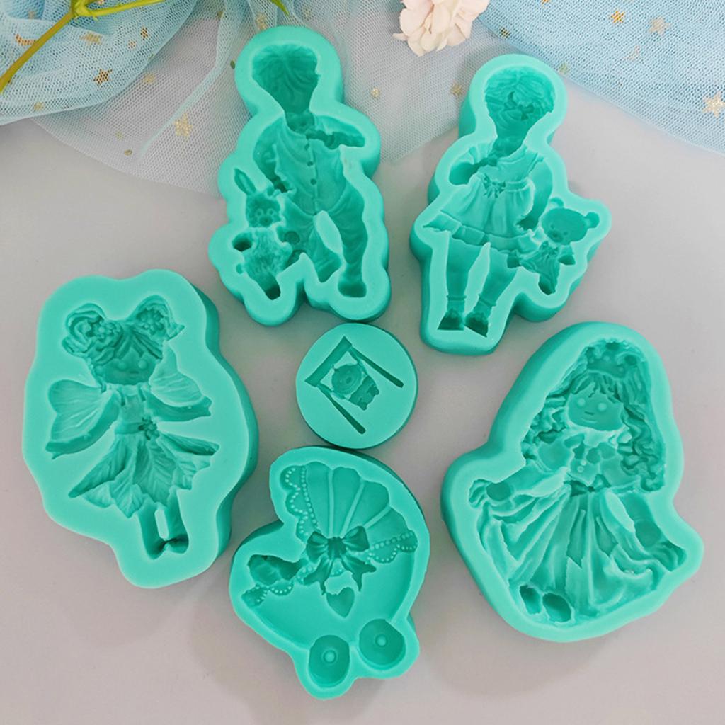 Cake Mould Silicone Material Fondant Molds Chocolate Moulds Baking Accessories 24 Styles Choose for Kitchen Baking Candy