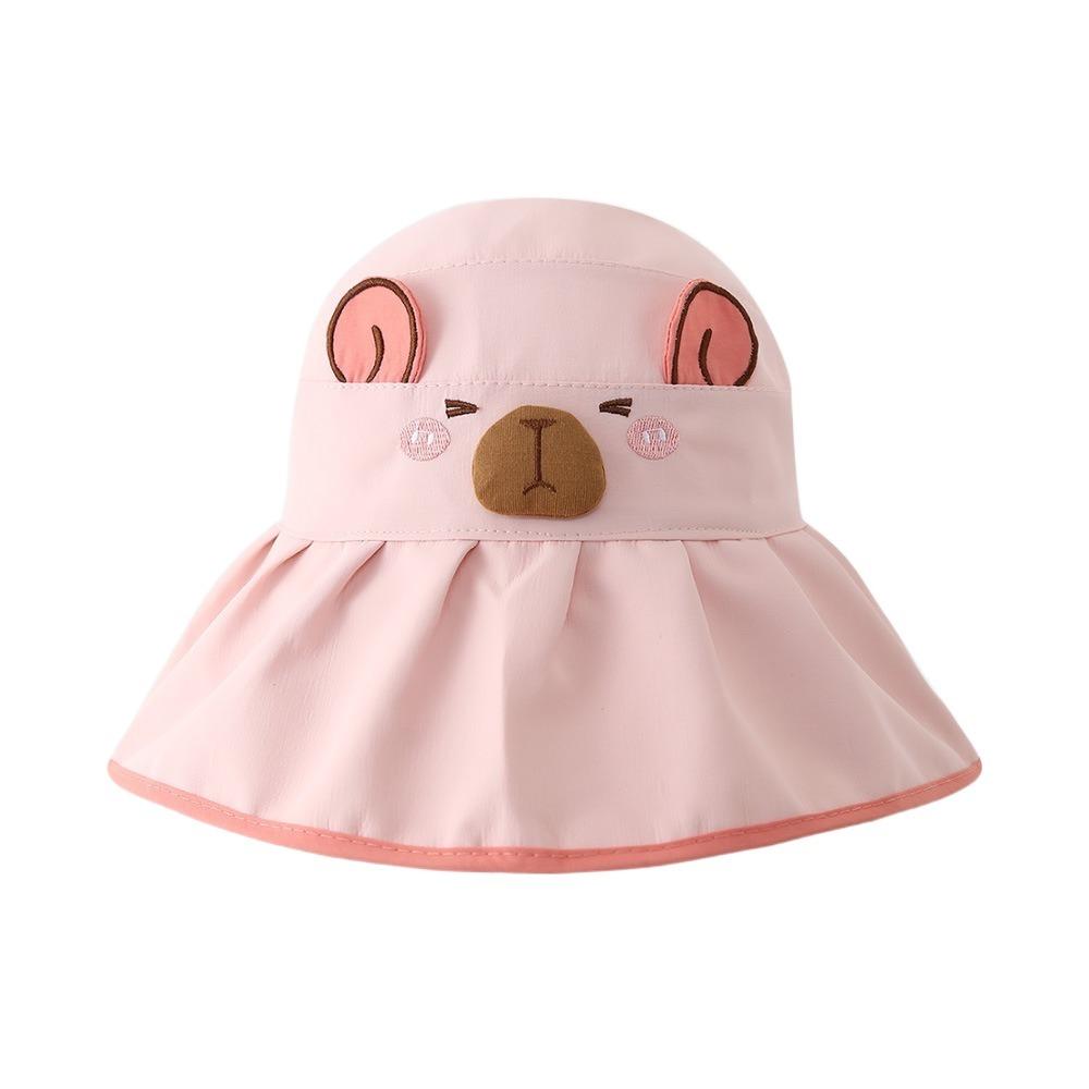 Open Top UV Protection Hat Cute Design Large Brim Hat Children's Sun Hat  For Boys And Girls