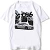 JDM GT86 FRS Hachiroku Design T-Shirt Sommer Herren Kurzarm Legendenauto Sport T-Shirt Hip Hop