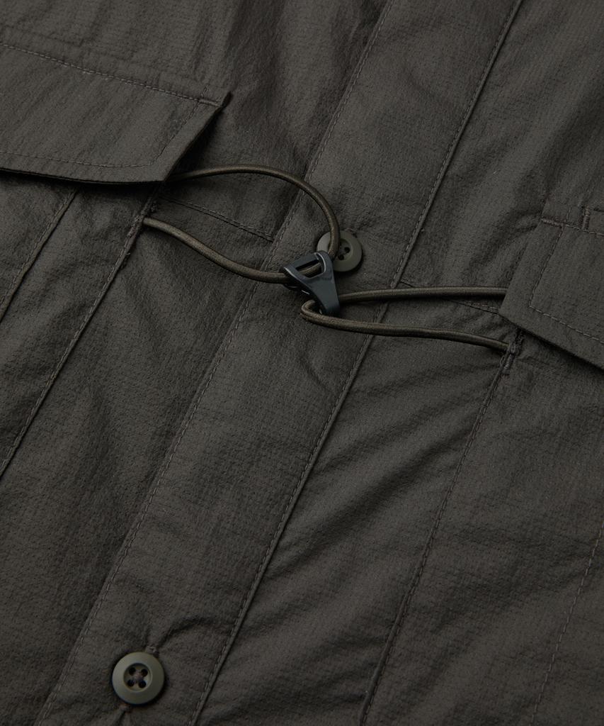 Hellinogseuweeo Light Pack Short Sleeve Shirt_Dark Brown