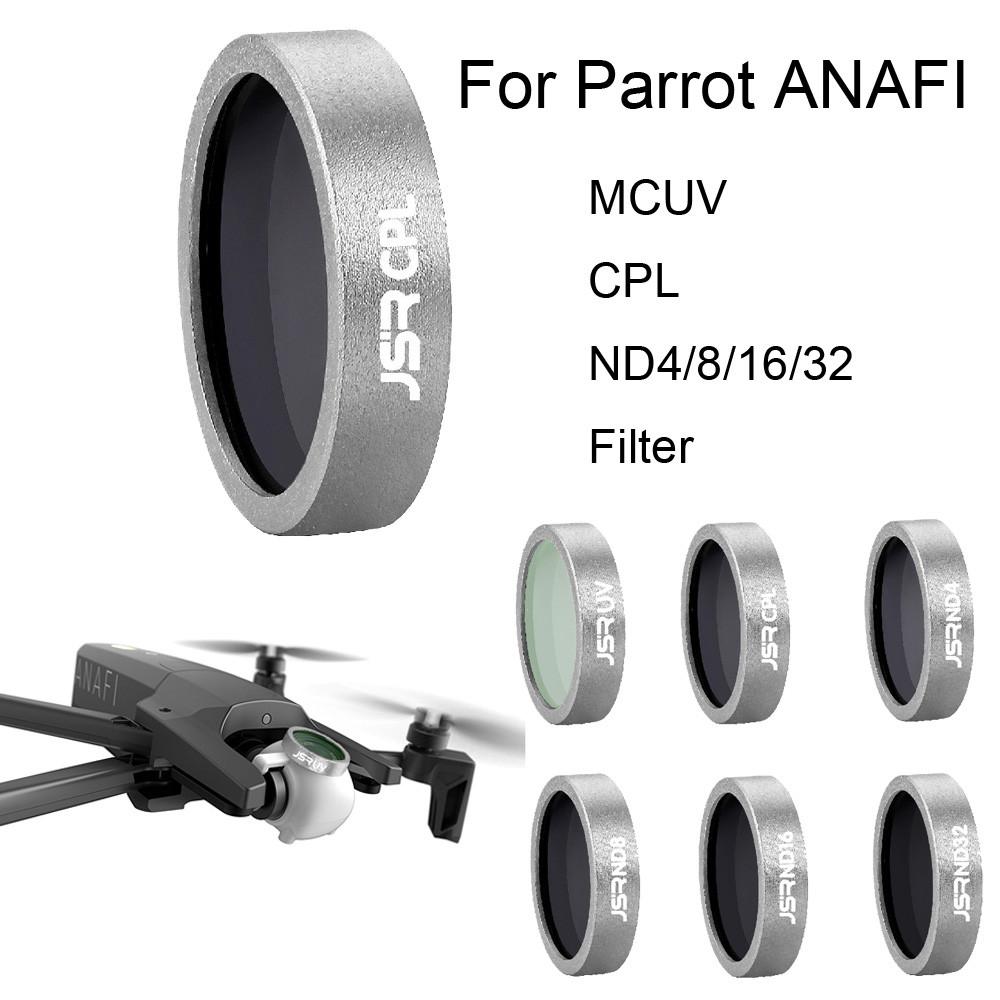 ANAFI-ND4 ND UV CPL Filter ND4 ND8 ND16 CPL UV Lens Filter for Parrot ANAFI Drone Neutral Density Polarizing Lens Filter Gimbal Camera Lens Accessories
