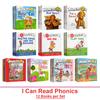 I Can Read Phonics 12 Book/Set My Very First Picture Books English Story Pocket Book for Children Kids Baby Montessori Reading