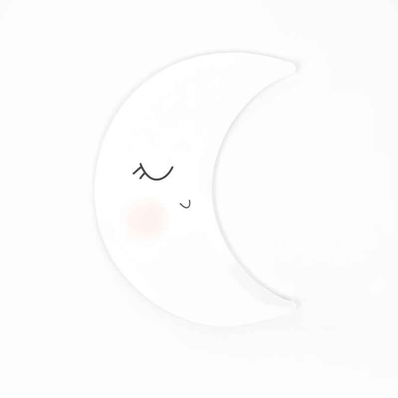 

OIMG Smiley Face Moon Disposable Paper Plates