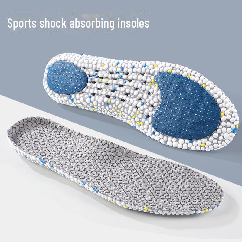 

Дышащие, борющиеся с запахом, впитывающие пот высокоэластичные стельки с амортизирующими подушечками, комфортным массажем и нескользящей конструкцией для мужчин и женщин. 45-46 серый