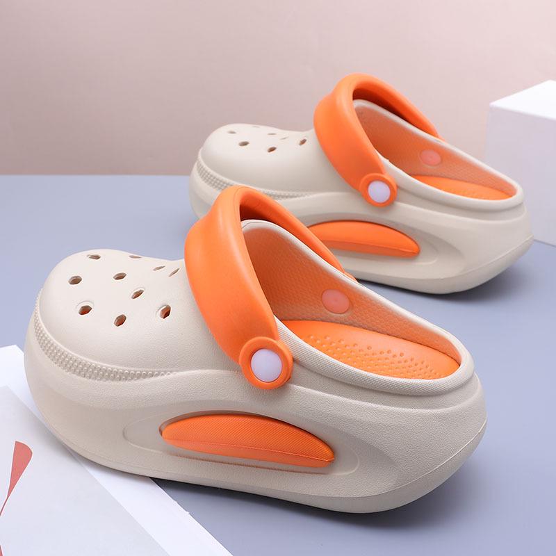 Women's Thick-Soled Height-Enhancing Sandals: Non-Slip Beach Slippers for Outdoor Sports