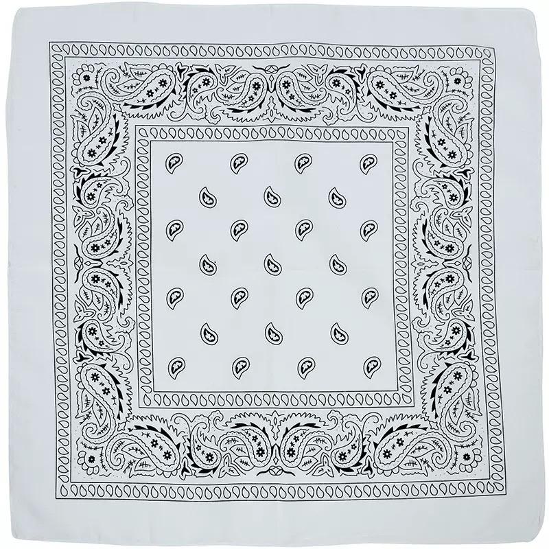 Polyester Square Handkerchief Bicycle Outdoor Hat with Paisley Printed Scarf and Fashionable Headband Multi-color Headband, Unisex Design, Bohemian.