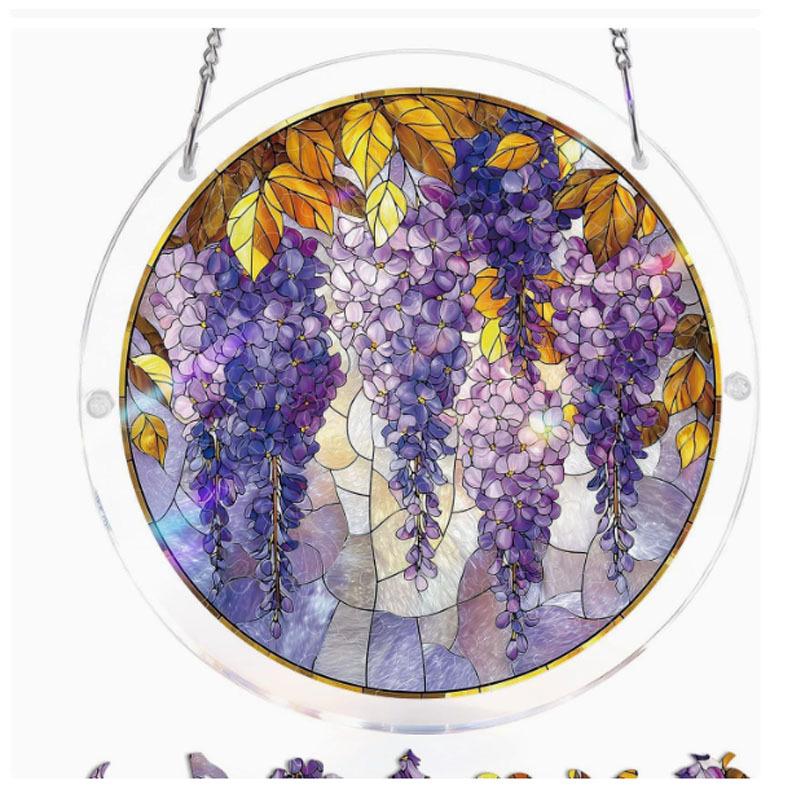 Acrylic Puzzle Sun Catcher Window Hanging Ornament - Home Decor