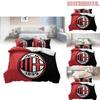 Team Logo 3piece Bed Linen With Durable Polyester And Active Print For Home Comfort