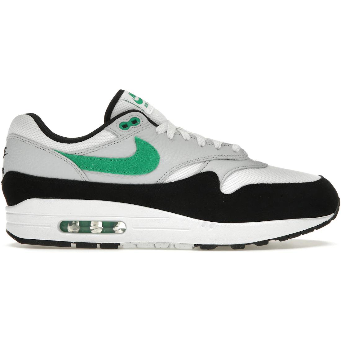 

Кроссовки Nike Air Max 1 Белые Черные Стадионно-зеленые(FN6952-100) 42.5