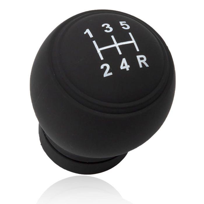 Pommeau de levier de vitesses - AIMOONSA - Universel 5 vitesses - Silicone haute qualité - Antidérapant - Facile à installer